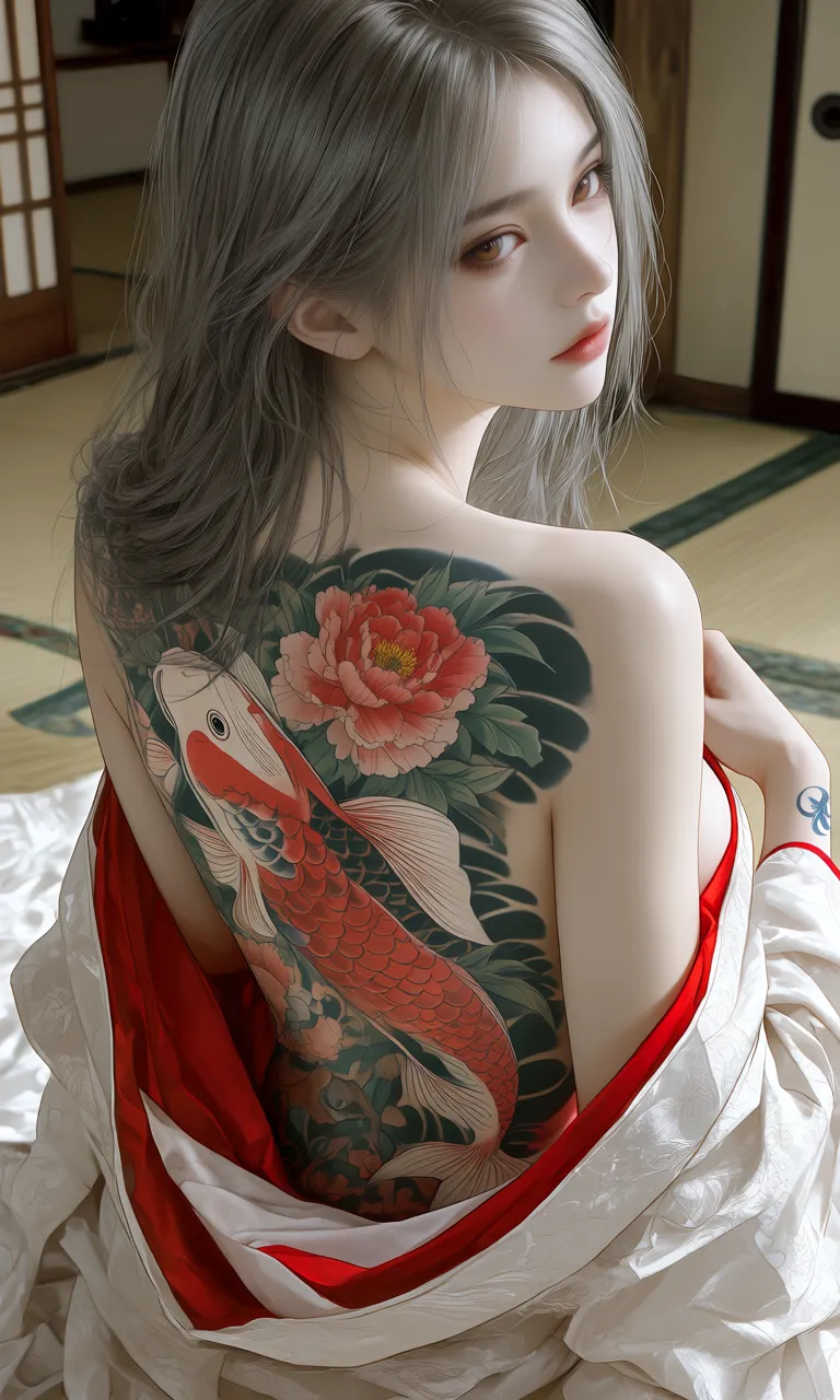 極道千金之滿背大刺青