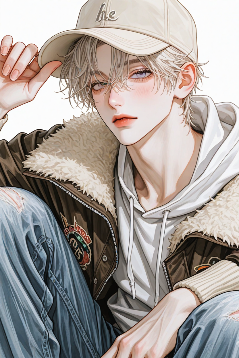 飛行外套×丹寧工裝褲