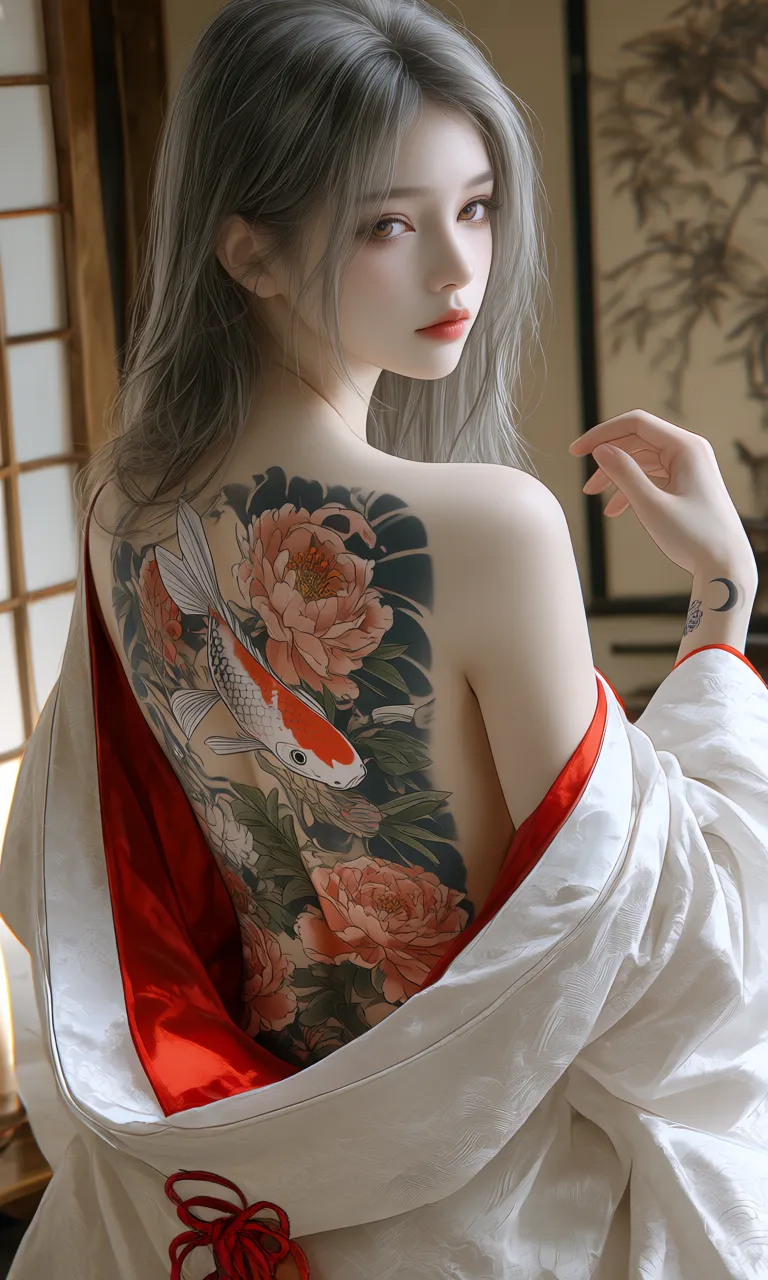 極道千金之滿背大刺青